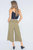 Rope Belt Culotte Pant