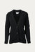 Single-Breasted Blazer - Black