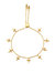 Baguette Cross Bracelet - Gold