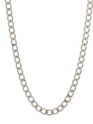 Classique Curb Chain In Silver - Silver