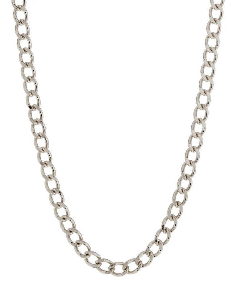 Classique Curb Chain In Silver - Silver