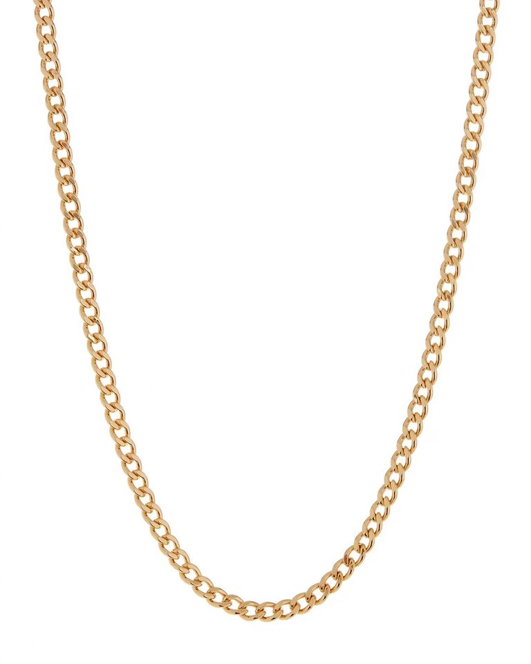Classique Skinny Curb Chain - Gold