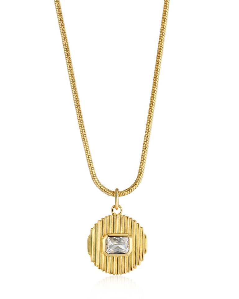 Le Signe Pendant Necklace - Gold
