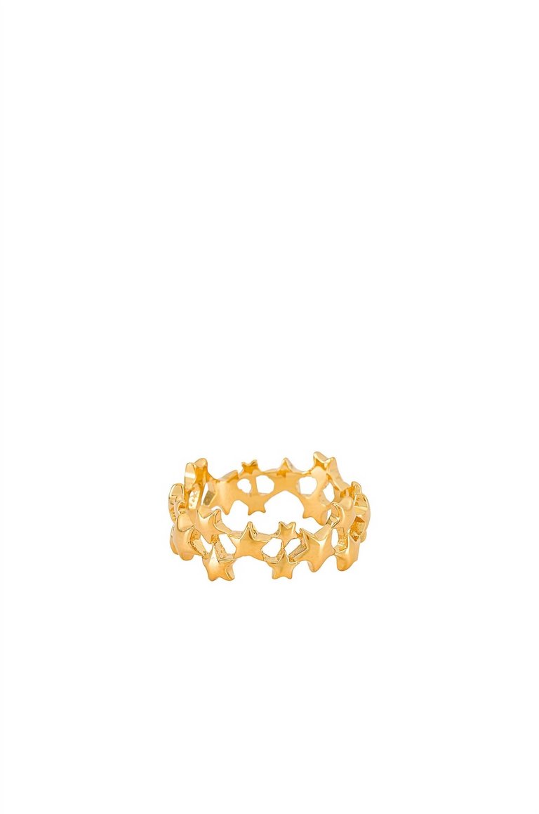 Stardust Band Ring In Gold