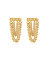 The Louis Chain Studs - Gold