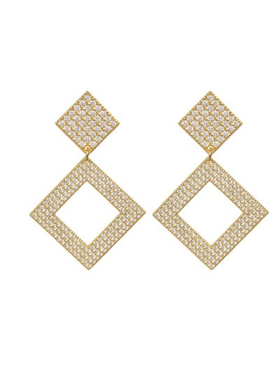 Luv AJ The Pave Princess Earrings product