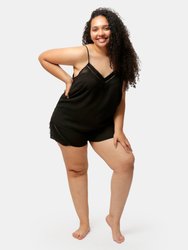 Black Nicolette Loungewear Set - Black