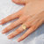 Aries Ram Diamond Constellation Signet Ring In 14K Yellow Gold Vermeil On Sterling Silver