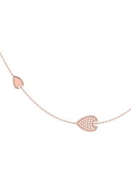 Avani Raindrop Layered Diamond Necklace in 14K Rose Gold Vermeil on Sterling Silver - Rose Gold
