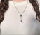 Luv Me Green Aventurine Adjustable Heart Necklace in Sterling Silver