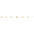 Moonlit Diamond Bracelet In 14K Yellow Gold Vermeil On Sterling Silver