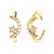 Moonlit Star Diamond Ear Cuffs In 14K Yellow Gold Vermeil On Sterling Silver - Yellow Gold