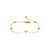 Starry Lane Diamond Bracelet In 14K Yellow Gold Vermeil On Sterling Silver - Yellow Gold