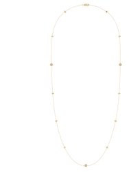 Starry Lane Layered Diamond Necklace In 14K Yellow Gold Vermeil On Sterling Silver - Yellow Gold