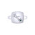 Taurus Bull Emerald & Diamond Constellation Signet Ring In Sterling Silver