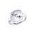 Taurus Bull Emerald & Diamond Constellation Signet Ring In Sterling Silver - Silver