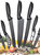 15-Piece Kitchen Knife Set