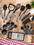 Cooking Utensils Set (Grey & Black) – 23 Pieces