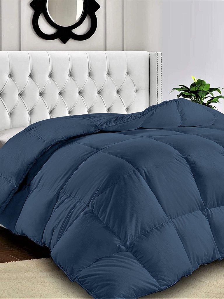 Down Alternative Comforter Duvet Insert - Navy