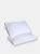 Set of 2 Premium Gusseted Quilted Bed Pillows