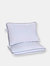 Set of 2 Premium Gusseted Quilted Bed Pillows