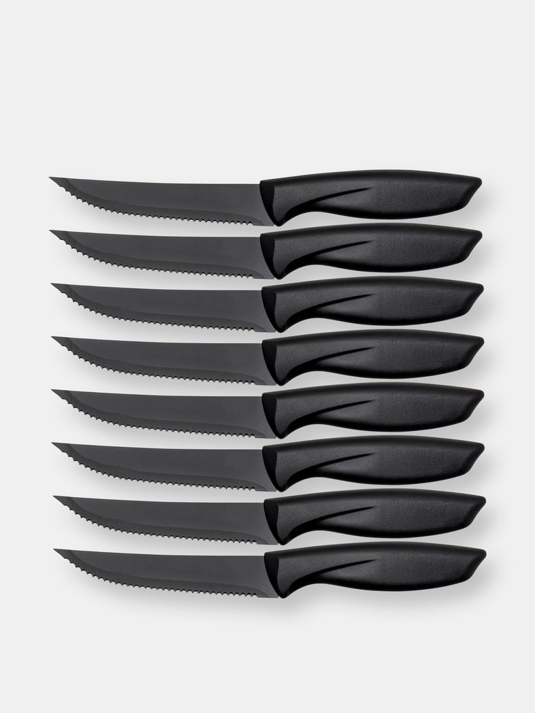 Set of 8 Stainless Steel Knives set