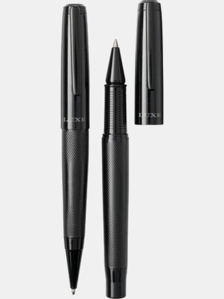 Luxe Gloss Pen Duo Gift Set (Solid Black) (One Size) (One Size) - Solid Black