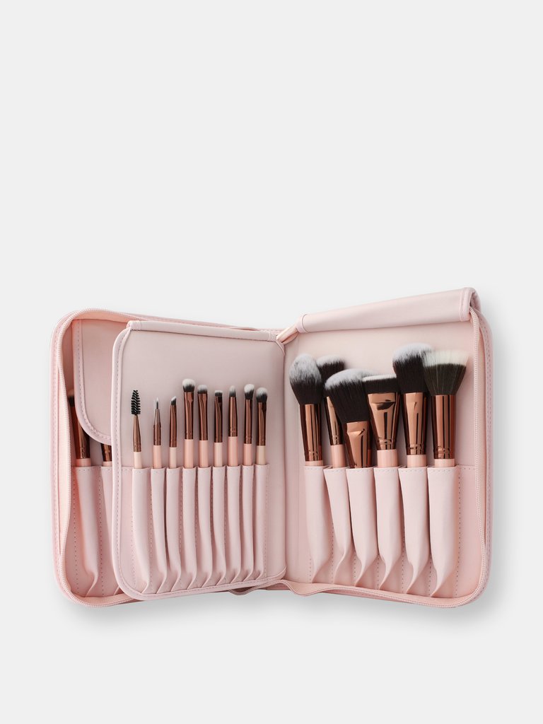 Luxie 30 Piece Brush Set - Rose Gold (New)