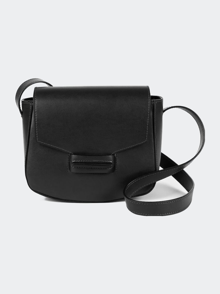 Black Saddle Bag | The Vida