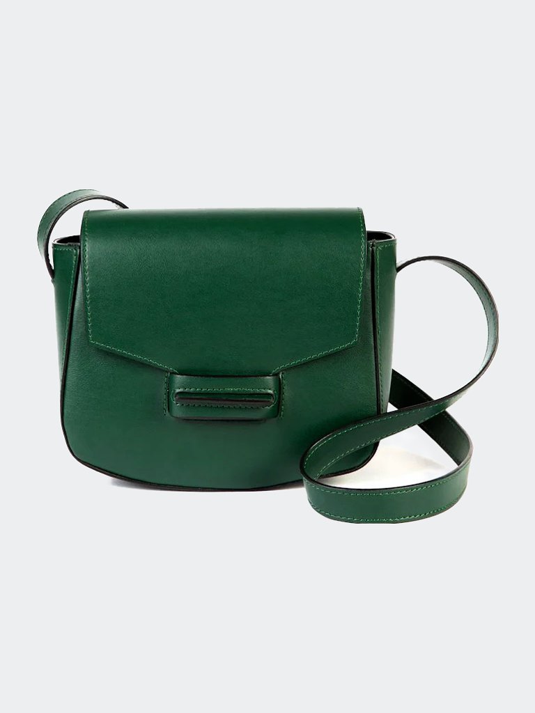 Ivy Saddle Bag | The Vida - Green