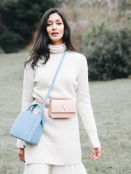 Periwinkle Blue Mini Handbag The Nina