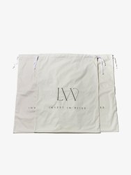 Luxurious Wellniss - Laundry Bag - White