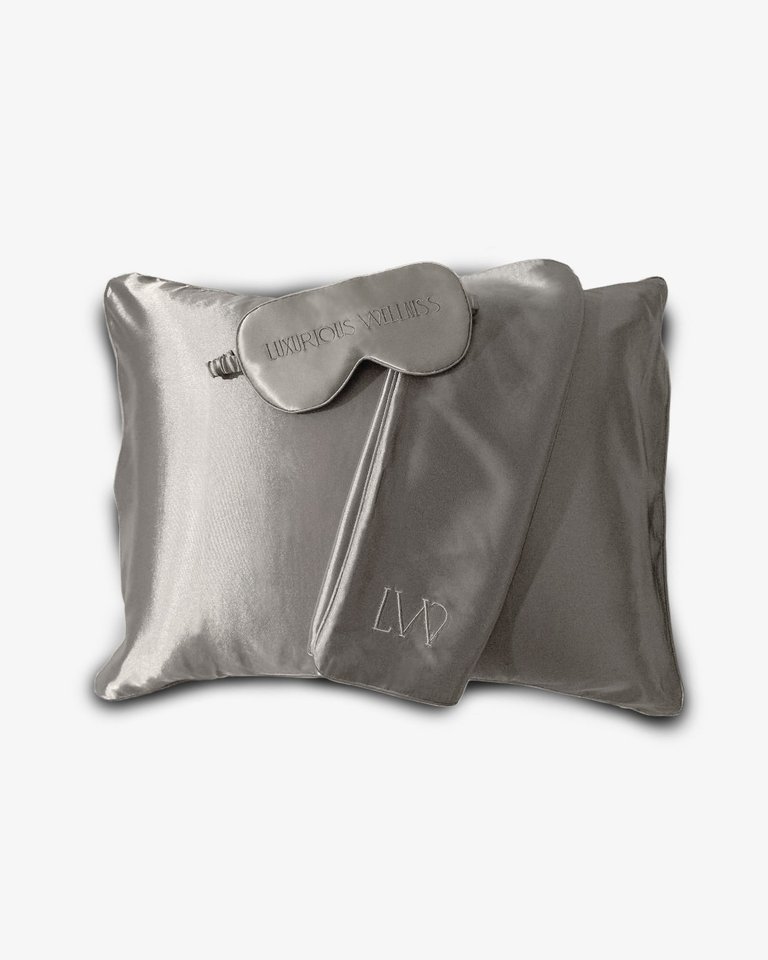 Luxurious Wellniss - Na-nite Satin Pillowcase Set