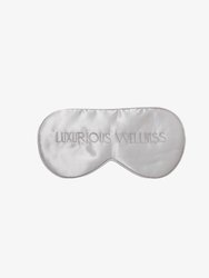 Luxurious Wellniss - Sleep Mask - Silver