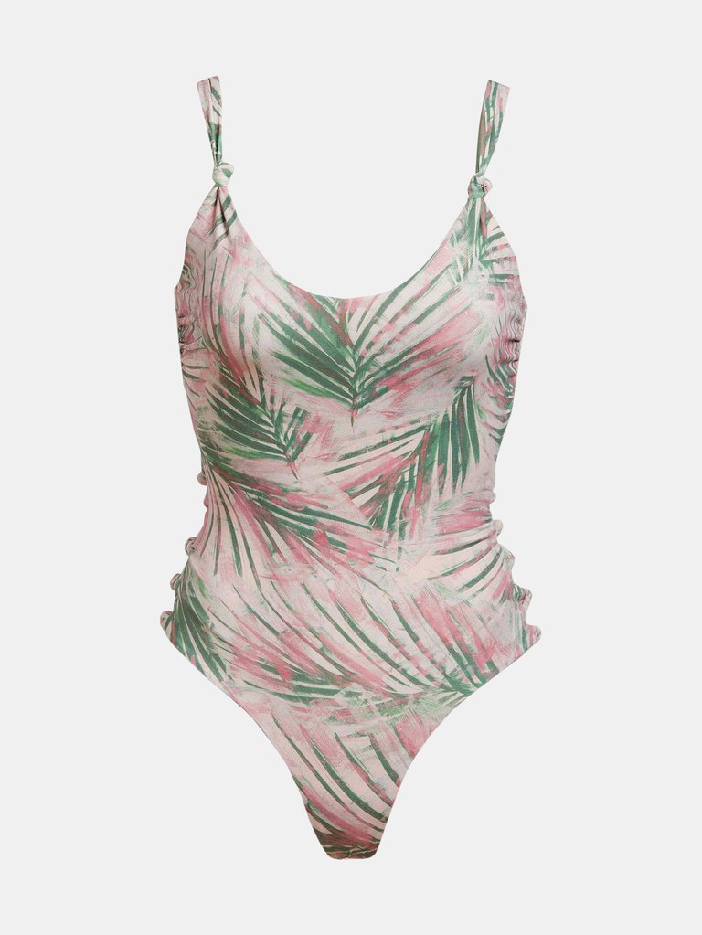 Madison One Piece - Palm Print