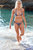 Abby Dahlkemper Stripes White And Navy Brazilian Bikini bottom - White And Navy