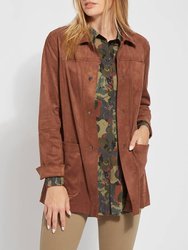 Abigail Suede Jacket - Harness