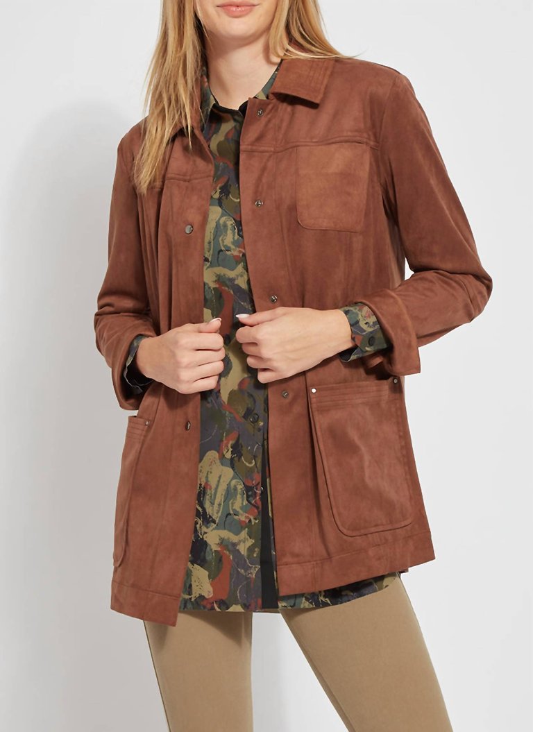 Abigail Suede Jacket