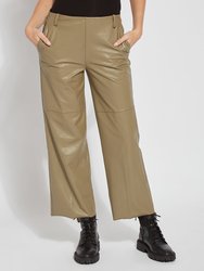 Aimee Vegan Pant - Cargo Green