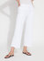 Athena Wide Leg Crop - White
