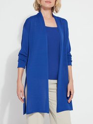 Avril Knit Duster - Cobalt Pop