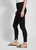 Black Fennel Ankle Slit Legging