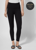 Black Fennel Ankle Slit Legging