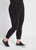 Black Flattering Cotton Crop Legging (Plus Size)