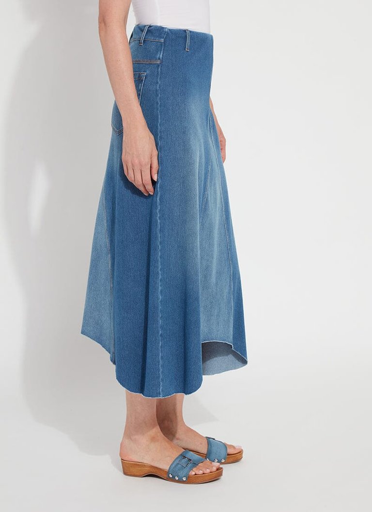 Camille Denim Maxi Skirt