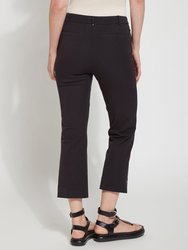 Cropped Amanda Bootcut - Black (25" Inseam)