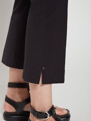 Cropped Amanda Bootcut - Black (25" Inseam)