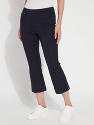 Cropped Amanda Bootcut Pant - 25" Inseam - True Navy