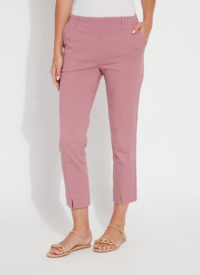 Cropped Rosalie Trouser - Hazy Mauve