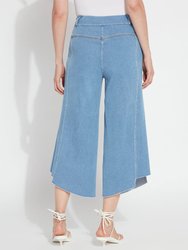 Echo Denim Culottes (23" Inseam)